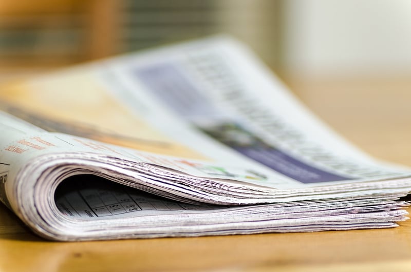 Newspaper Gift Wrap